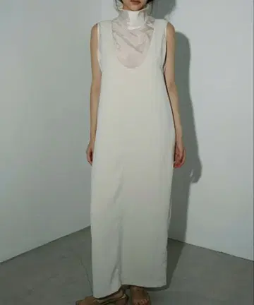 anuke 앙누크 트윌 유넥 원피스