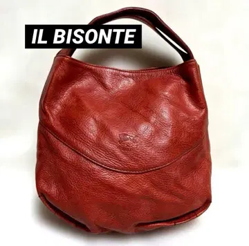 레어 ] IL BISONTE 일비종떼 가죽 핸드백 미니 토트백
