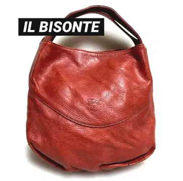 레어 ] IL BISONTE 일비종떼 가죽 핸드백 미니 토트백