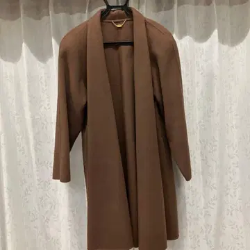 MADUSON 캐시미어 브라운 롱 코트