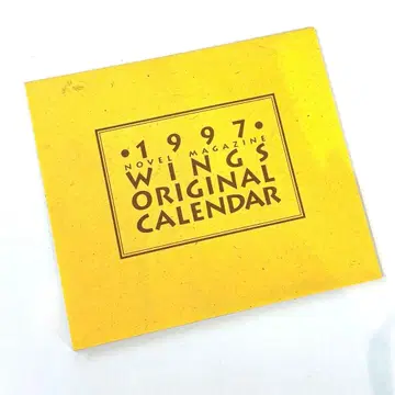 노벨 매거진 WINGS 1997 달력 부록 라노벨