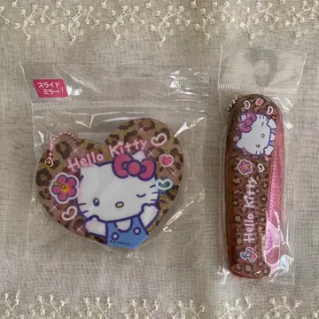 헬로키티 키라키라 슬라이드 거울, 접이식 빗 큥큥 메모리즈