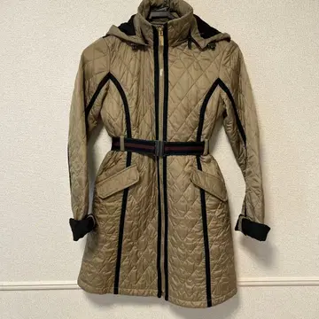 HUNTER 헌터 다운 자켓 A라인 카키 XS 사이즈