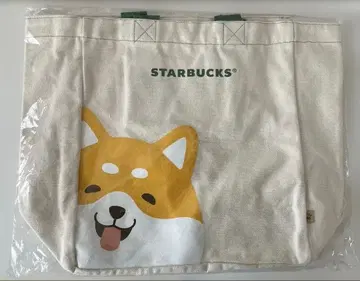 STARBUCKS 홍콩 시바견 에코백 핀 배지 세트