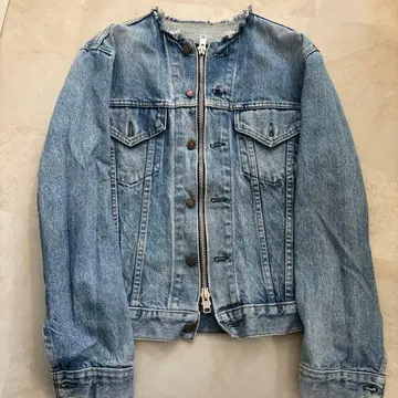 DouDou 라이트 블루 데님 자켓 M