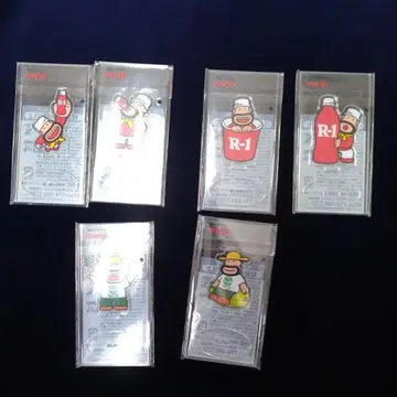 메이지 Meiji 캐릭터 아크릴 스탠드 6종 세트 컬 아저씨