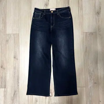 새상품급 Edwin C17 와이드 데님 팬츠 31 다크 블루