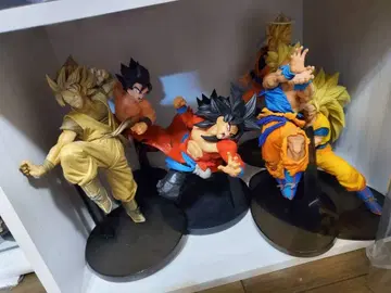 드래곤볼 액션 피규어 6체 세트