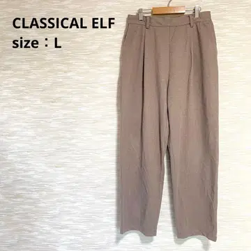 CLASSICAL ELF 테이퍼드 팬츠 [ L ] 루즈핏 턱 1397