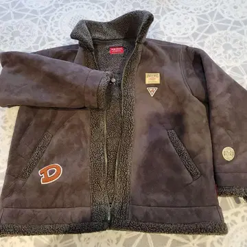 drug store's 플리스 자켓 다크 그레이