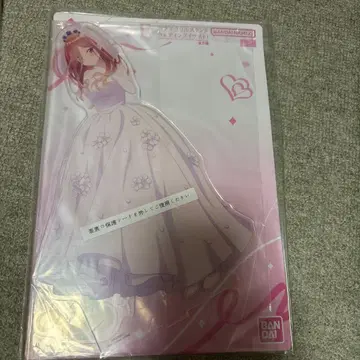 5등분의 신부 제일복권 아크릴 스탠드 미쿠 웨딩 F상