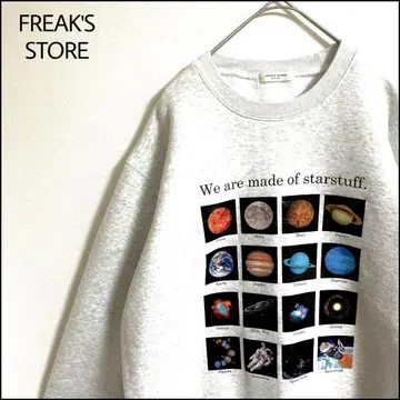 FREAK'S STORE 맨투맨 그레이 오버 사이즈