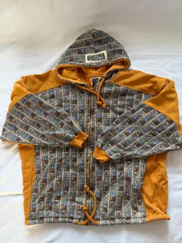 T&SKI 90s 빅 실루엣 후드 부착 점퍼 뉴질랜드 제조