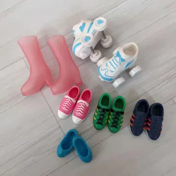 리카짱 옷 갈아입기 신발 6켤레 세트