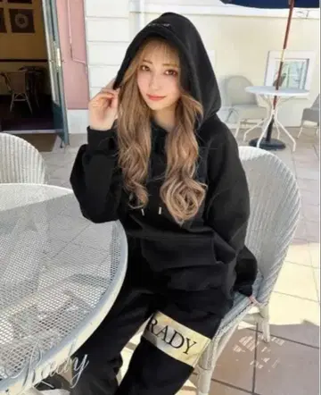 Rady 블랙 셋업 M 사이즈