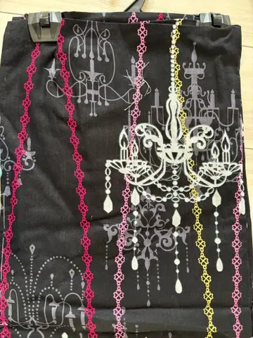 여성용 유카타 샹들리에 패턴 163cm