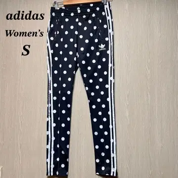아디다스 오리지널 트랙 팬츠 여성용 S 블랙 도트