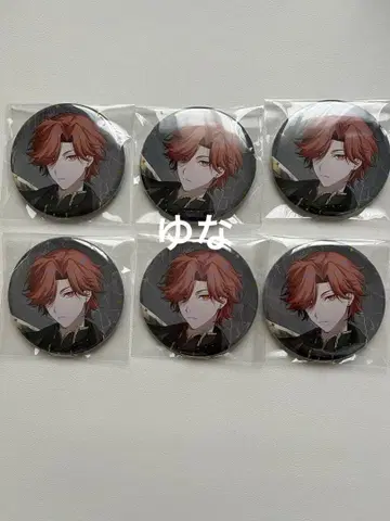 CrazyRaccoon 캔뱃지 할로윈 아리사카 6개 세트