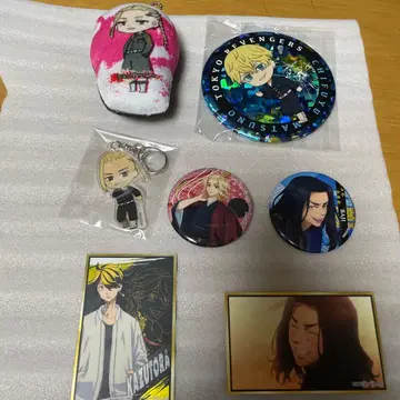 도쿄 리벤저스 캔 배지 아크릴 키링