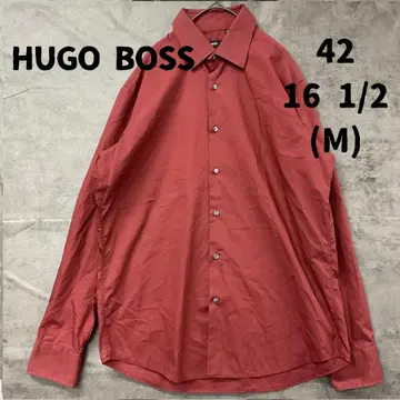 휴고보스 레드 셔츠 고급 광택 코튼 스마트 [ 6942 ]