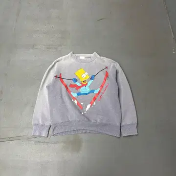 90s The simpsons 오니 페이드 바트 맨투맨 트레이닝복