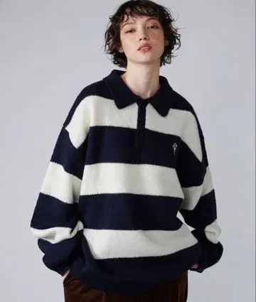 ONCILY ASSORT VOLUME KNIT POLO [ 완판템 ]