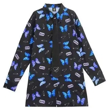 리슨 플레이버 위험한 모르포 올 패턴 셔츠