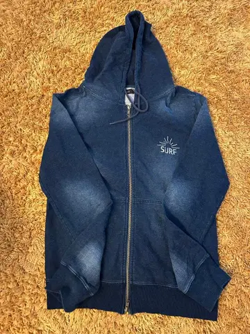 SURF 집업 후드티 XL 네이비