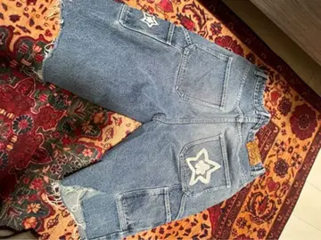 스타 팀 페인터 데님 허리 34