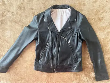 블랙 가죽 라이더 자켓 RIDEZ 여성용 M