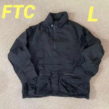 FTC 블랙 하프 지퍼 자켓 L