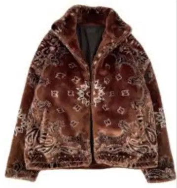 DankeSchon/단케쇤/페이즐리 퍼 블루종