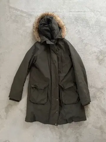 niko and - 후드 부착 롱 다운 자켓