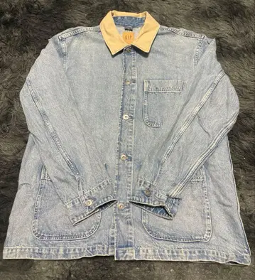 GAP 갭 데님 자켓 커버올 자켓 남성용