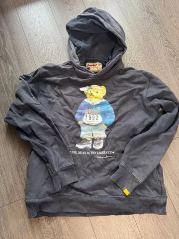 INTERBREED 1992 후드티 다크 그레이