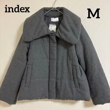 [ 새상품 ] 인덱스 index 택 포함 다운 코트 그레이 M 사이즈