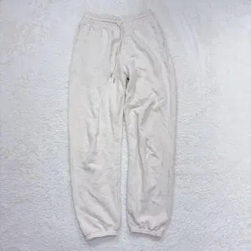 유니클로 스웨트 팬츠 무지 면 100 캐주얼 러프 스포티 리브