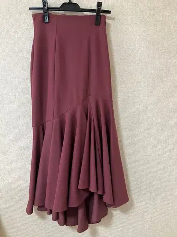 SNIDEL 핑크 롱 스커트