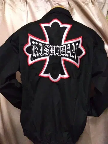 기시단 KISHIDAN 자수 장식 블랙 자켓