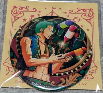 ONE PIECE 조로 CIRCUS 캔뱃지