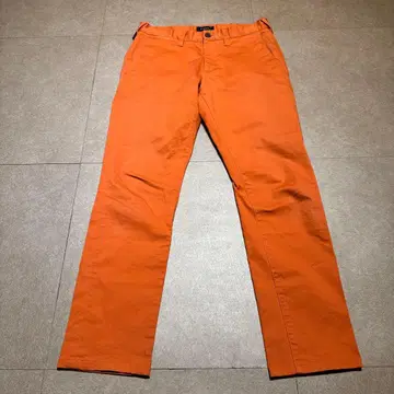 Paul smith jeans 치노 팬츠 팬츠 오렌지 S