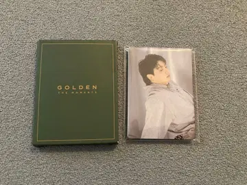 BTS 정국 GOLDEN 전시회 포토카드 세트