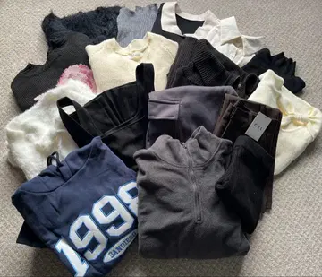 여성용 겨울 묶음 판매 16점