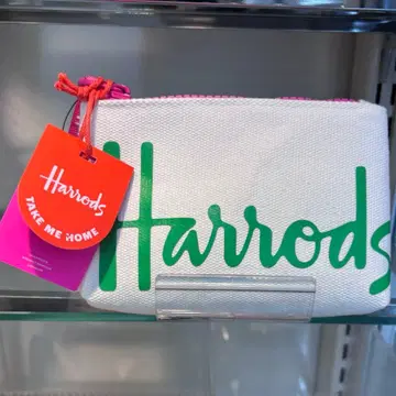 인기 디자인 *.Harrods 새상품 택 포함 파우치