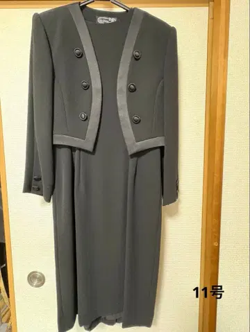 블랙 포멀 상복 예복 원피스 11호