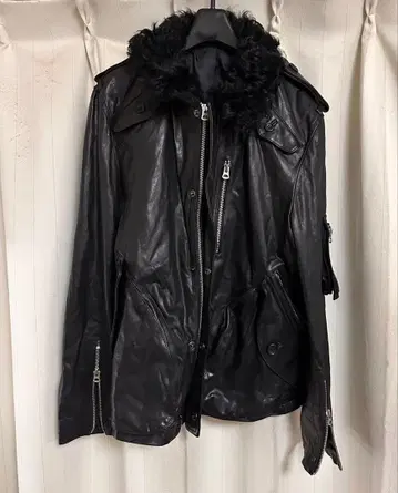 [ 새상품급 ] 양가죽 봄버 자켓 L 즉시 구매 가능