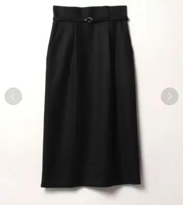 새상품급 알아바일 삭소니 하이웨스트 스커트 블랙 사이즈 M