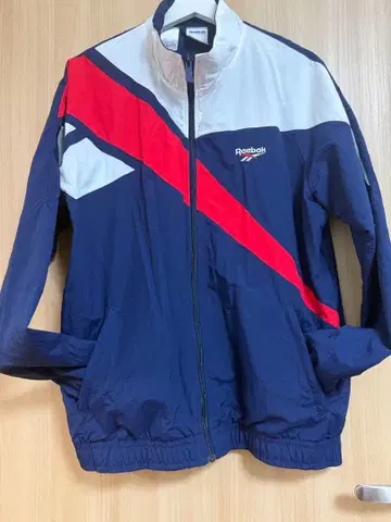 Reebok CLASSIC 나일론 자켓 네이비