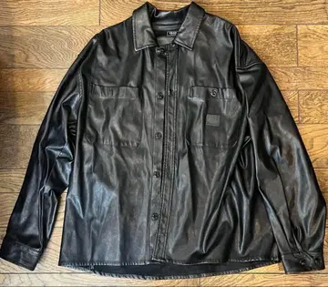 Cheers 블랙 가죽 자켓 XL