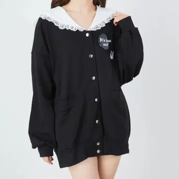 [ 새상품급 ] Ank Rouge 앙크루즈 세일러 후드티 블랙 M